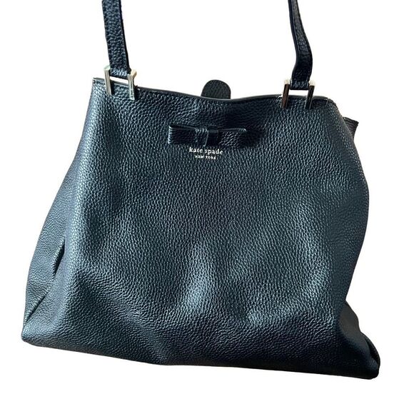 kate spade Handbags - Kate spade black shoulder bag leather